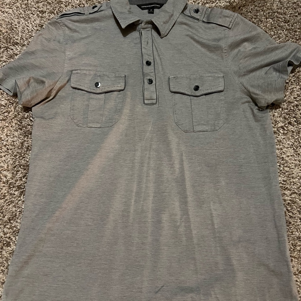 Express Shirt Medium Slim Fit Super Soft NEW